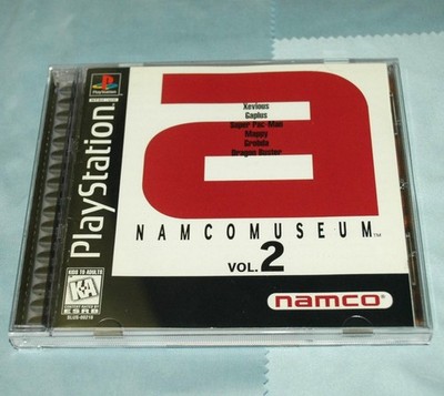Namco Museum Vol. 2 (Sony PlayStation 1, 1996) PS1 , PS2, PS3, CIB N/Mint