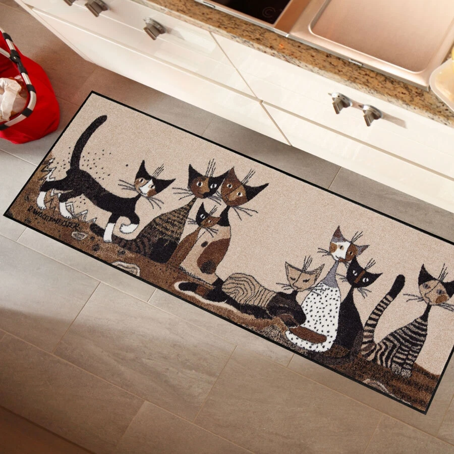 Rosina Wachtmeister Fußmatte Serafino & Friends 60x180 cm Sauberlaufmatte - Bild 2 von 4