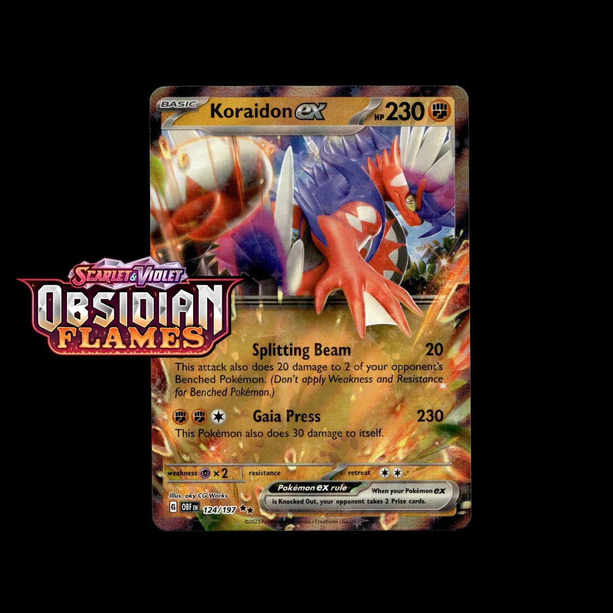 Koraidon Ex Pokémon TCG Cards for sale