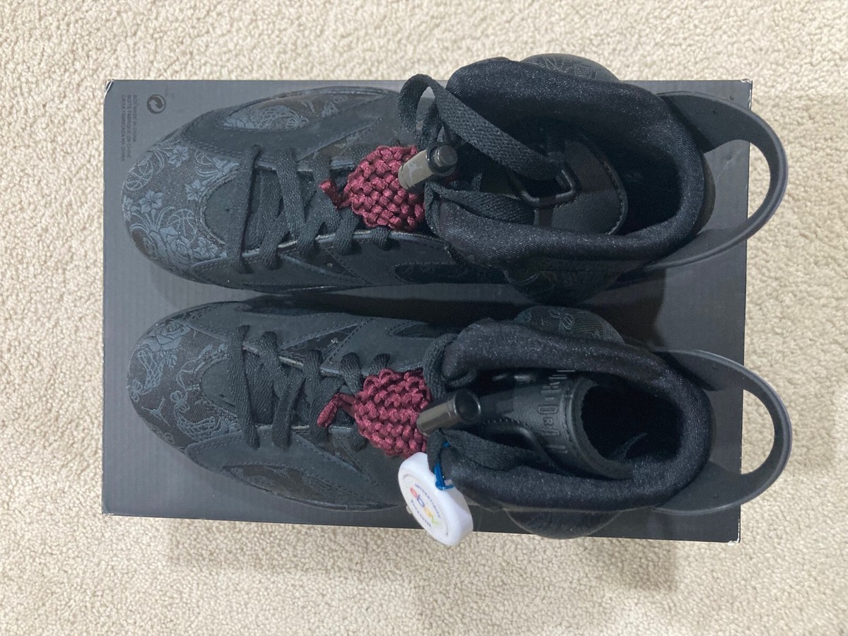 Air Jordan 6 Retro SD Triple Black Basketball Gym Shoes
