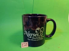Nurses Touching Lives One Person At A Time Coffee Mug, MWare (Used/EUC)