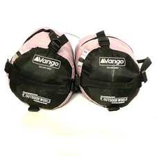 Pair Of VANGO Escape Midi Medium Pink Sleeping Bags 2 X Bag