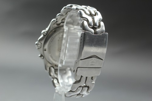 【N MINT+++】 TAG HEUER SEL.s/el CG1111-0 Chronograph white Dial Quartz Mens Watch - Picture 6 of 10