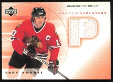 Tony Amonte 2001-02 Upper Deck Challenge for the Cup Jerseys #FP-TA Blackhawks