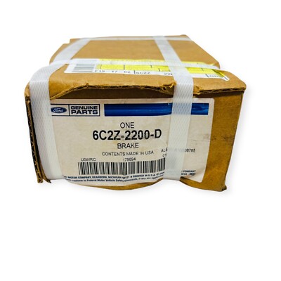 Ford 6C2Z-2200-D Rear Disc Brake Pad Set Made in USA, Genuine