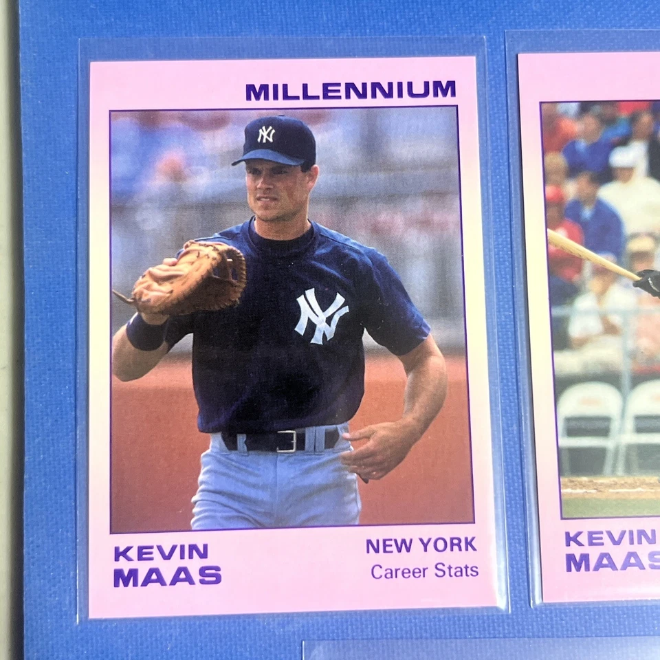 🔥1991 STAR CO. MILLENNIUM KEVIN MAAS SET SOLO 200 JUEGOS CON PROMOCIÓN💥EBAY POP 1 MLB Foto 4 de 4