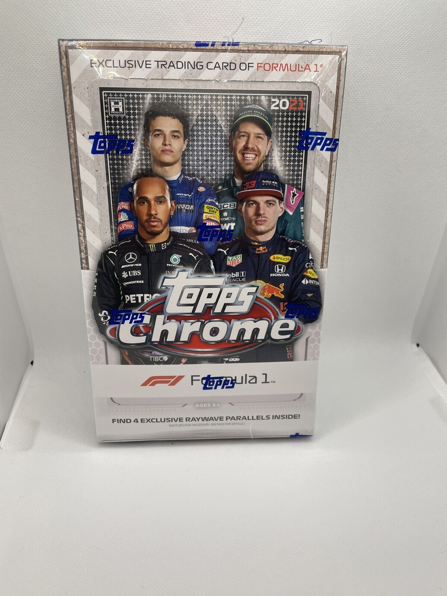 2021 Topps Chrome FORMULA 1 RACING Hobby LITE BOX F1 New