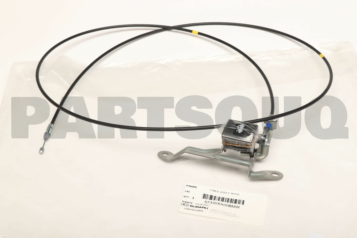 57330XA00BMW Genuine Subaru CABLE ASSY F HOOD 57330-XA00B-MW | eBay