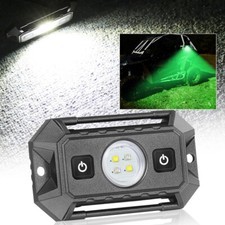 UTV Dome Light w/Switch Universal Roll Bar Mount LED Light Roll Cage White/Green