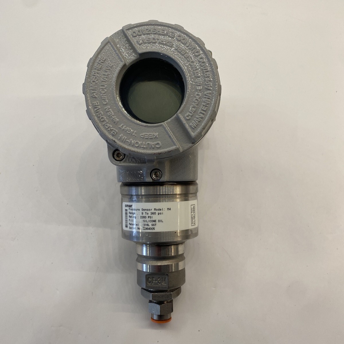 Hart Smar LD291 Pressure Transmitter with M4 Sensor, Silicone Oil