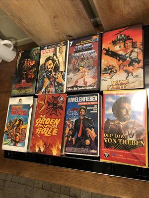 video vhs raritäten gmp ocean vestron vps ascot ufa vcl