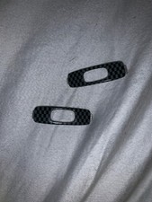 Oakley Batwolf Sunglasses Replacement, Icons, Carbon Fiber, Pair,New  Original