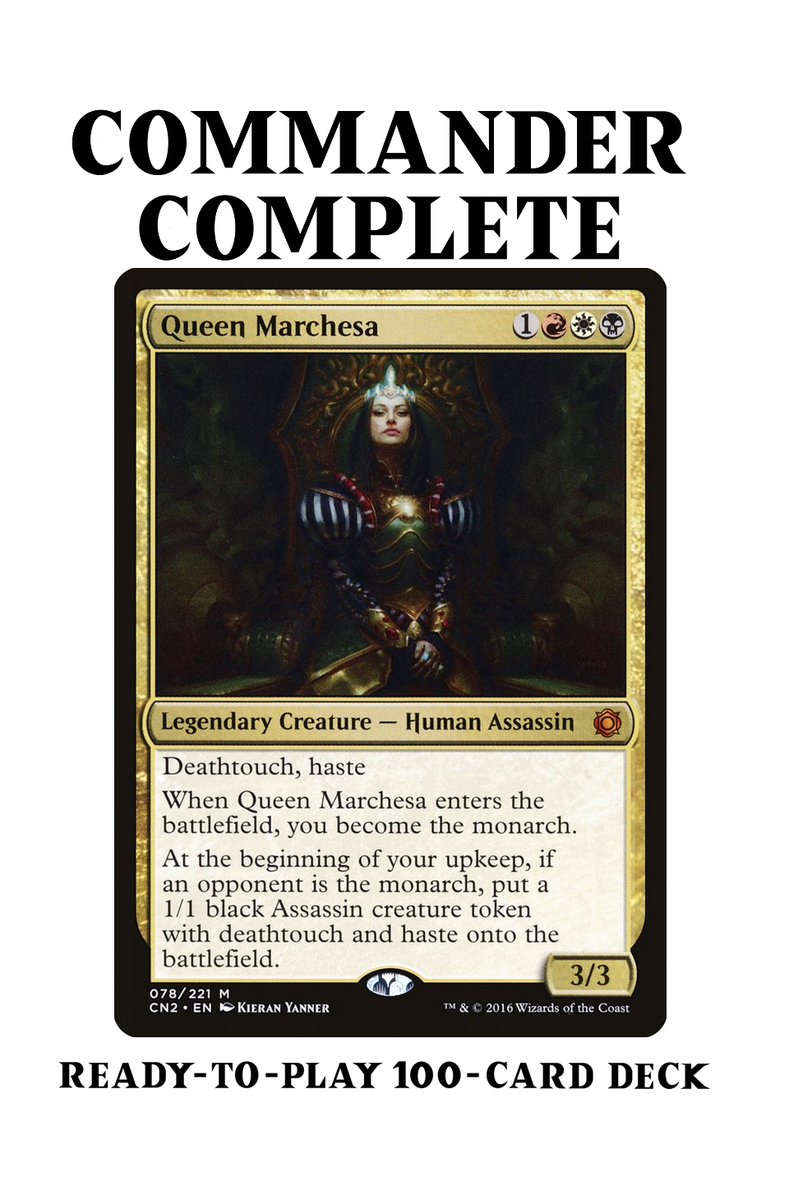 Queen Marchesa PROTECT THE MONARCH Magic MTG Custom Commander Deck Queen Marchesa PROTECT THE MONARCH Magic MTG Custom Commander Deck