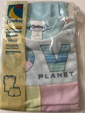 Carters Vintage Girls Summer Sleepwear Pajamas Shorts Set Size 4