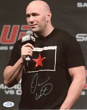 Dana White UFC Autographed Signed 8x10 Photo ACOA 2020-1