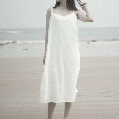 cotton slip to wear under dress Full Slips for Under Dresses - Long V Neck 100% Cotton