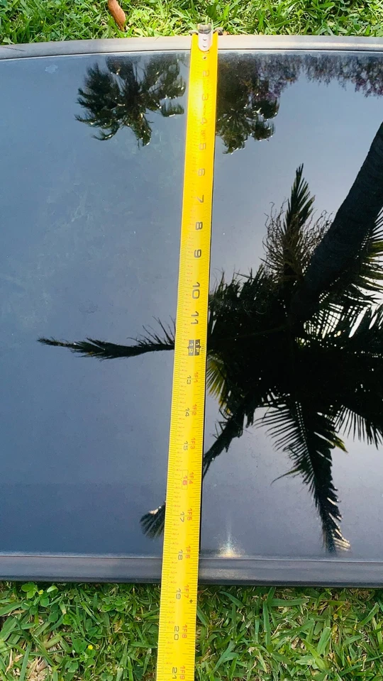 Mercury Grand Marquis 2004-2011 techo corredizo techo corredizo techo corredizo ventana de vidrio OEM Foto 3 de 4