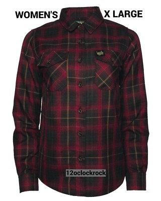 DIXXON x LAMB OF GOD ASHES Collab Limited Edition Flannel Shirt