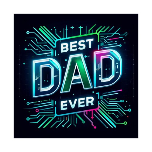 Best Dad Ever - Digital Dad: #FathersDayGift #FathersDay2024 Best Dad Ever - 第 3/33 張圖片