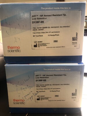 Thermo Scientific ART 10F Filtered Pipette Tips Cat. No. 2139F-05