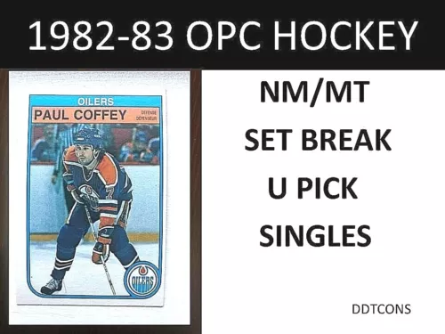 1982-83 O-PEE-CHEE HOCKEY SINGLES-NM-MT#1-200-U PICK-82/83 OPC-COMPLETE YOUR SET