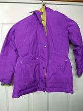 LANDS END Youth Expedition Down Winter Parka Size S 7-8 