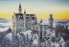 Neuschwanstein Castle 1000 Piece Jigsaw Puzzle
