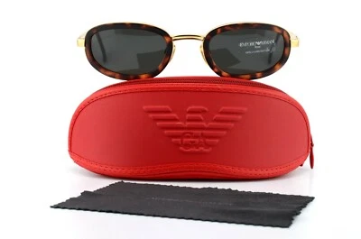 EMPORIO ARMANI Sonnenbrille 084-S 1103 130 Gold Schildpatt Design Summer c1998 - Bild 1 von 4