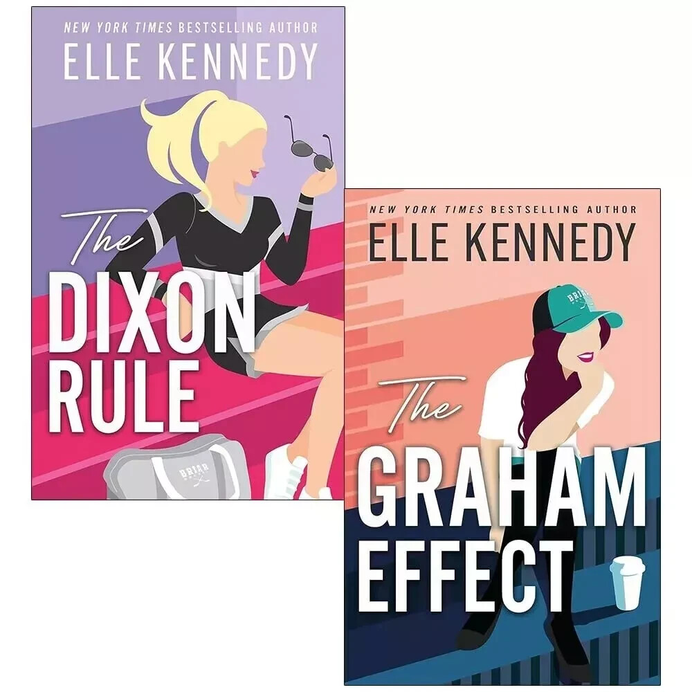 Elle Kennedy Collection 2 Books Set Graham Effect Campus diaries, Dixon Rule