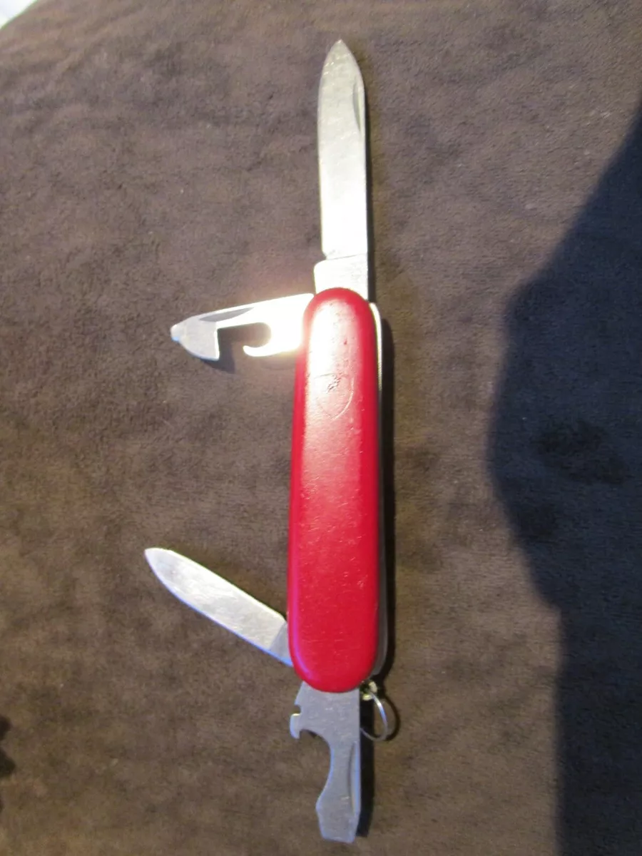Vintage Victorinox Switzerland Stainless Officer Suisse,4 Function