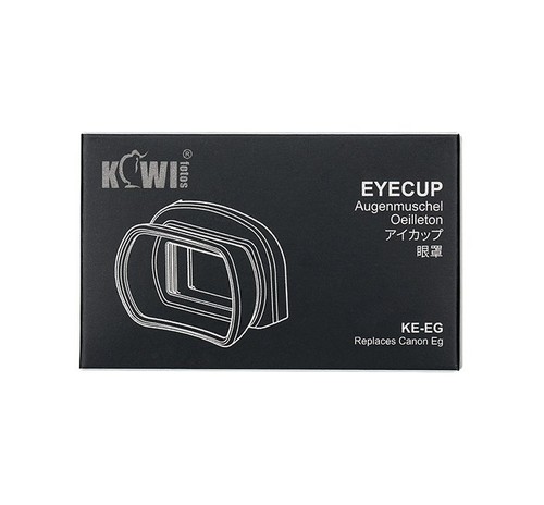 JJC KIWIFOTOS KE-EG Camera Silicone Eyecup Replaces Canon Eg for EOS - Picture 11 of 12
