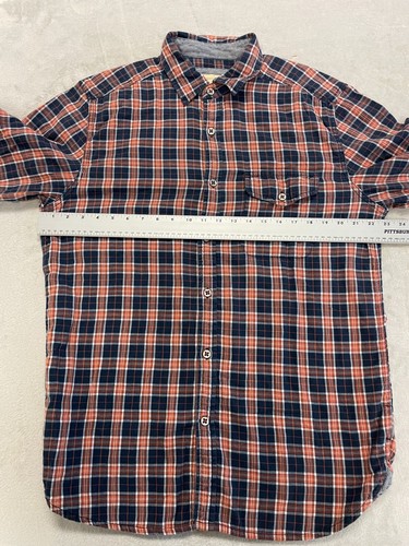 Territory Ahead Button Up Shirt Large Blue Plaid Soft Cotton. - Picture 6 of 8