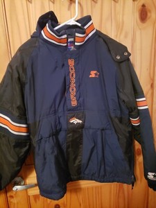 denver broncos starter pullover jacket