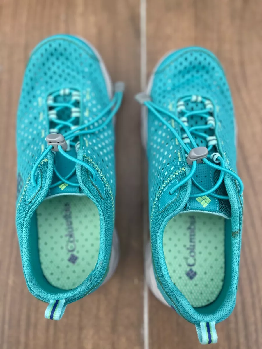 Columbia Drainmaker III Techlite Teal Athletic Running Shoes Womens US 6