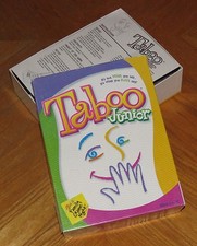 Taboo Junior Game for Kids Jr - 2001 Hersch &
