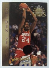 MOSES MALONE, 1996 TOPPS NBA STARS GOLDEN SEASON #77, ROCKETS