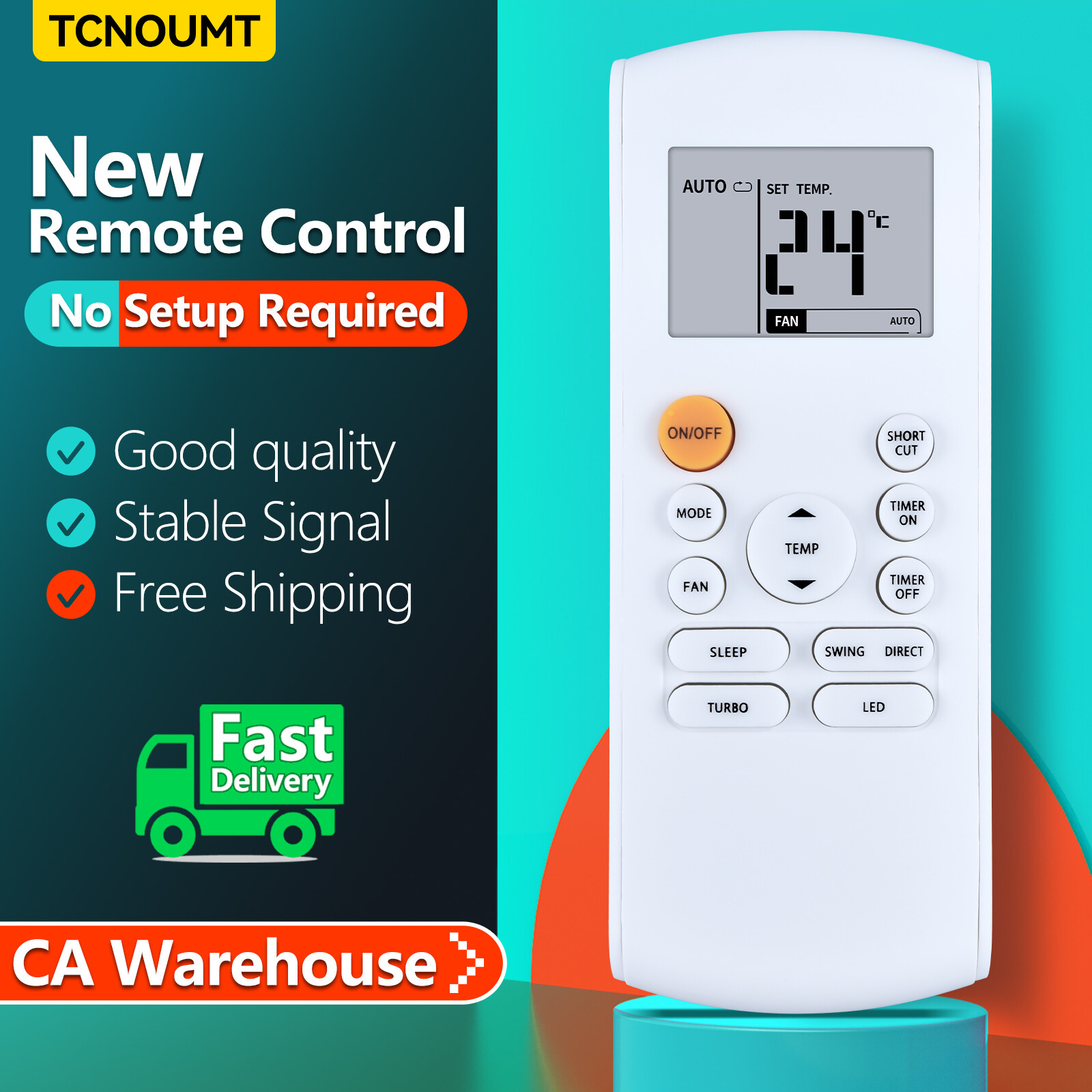 Control For Midea Air Conditioner Rg57b2/bge Rg57b1/bge