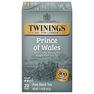 Twinings Prince of Wales Pure Black Tea Bags - 20 count