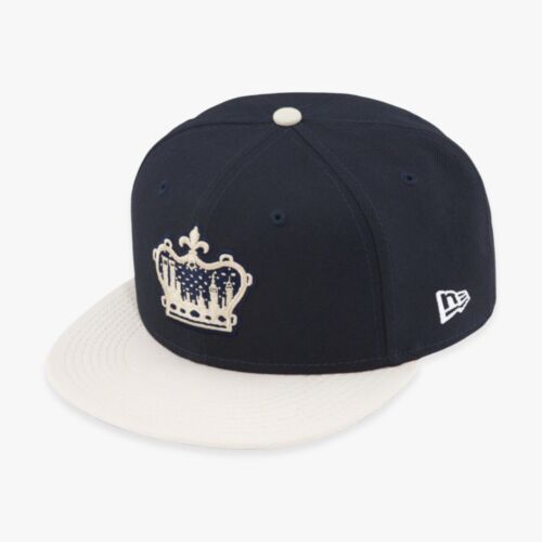 Supreme x New Era Fitted Hat 'King of New York' Navy SS23 - Afbeelding 1 van 12