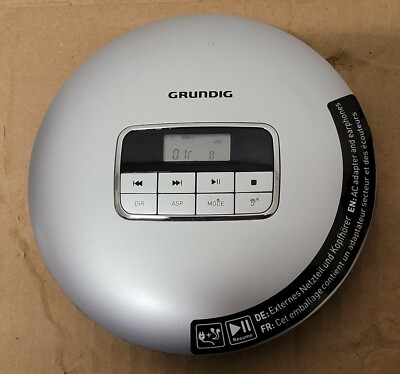 grunding cdp 6600 discman cd compact player tragbar funktionsfähig