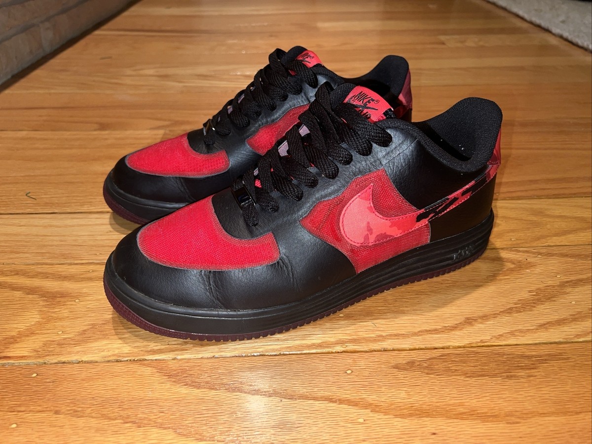 Size Nike Lunar Force Fuse Leather Black for sale online