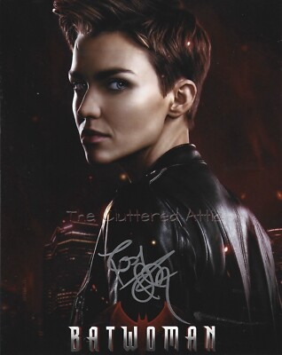 #ad #ad RUBY ROSE as TV’s BATWOMAN signed 8x10 photo w COA. Photo C AU $155.00