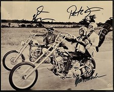 Easy Rider 15 x12  Cast Signed Photo Nicholso...