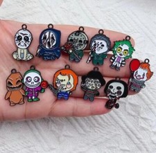 new 110Pcs new Halloween mix Charm bracelet necklace Pendants DIY Jewelry Making