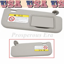 New Right Sun Visor With Makeup Mirror Gray For Toyota Corolla 2014-2016 USA