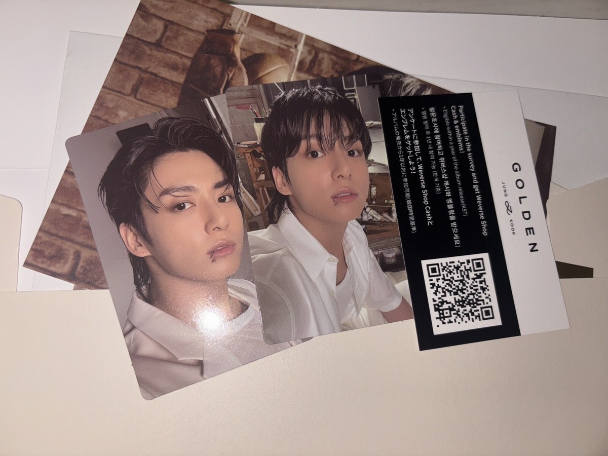 BTS JUNGKOOK Golden Autographed Signed Album JK | eBay