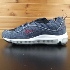 Nike Air Max 98 QS 'Thunder Blue' Team Red running training 924462-400 Men's 6.5