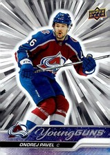 2023-24 Upper Deck Outburst Silver #702 Ondrej Pavel YG