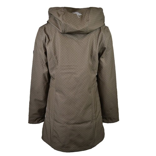 Kangaroos Toggle Button Damen Kapuzen Jacke Hooded - Bild 3 von 5