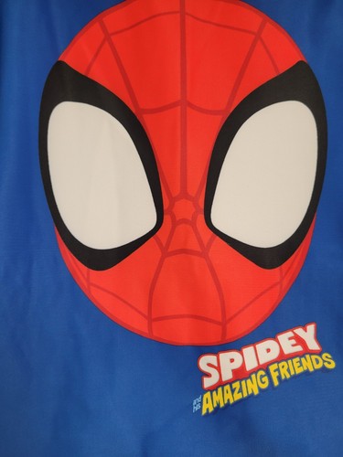Marvel Spidey & His Amazing Friends Child 2pc Swim Set: Rash Guard & Swim Trunks - Picture 2 of 5